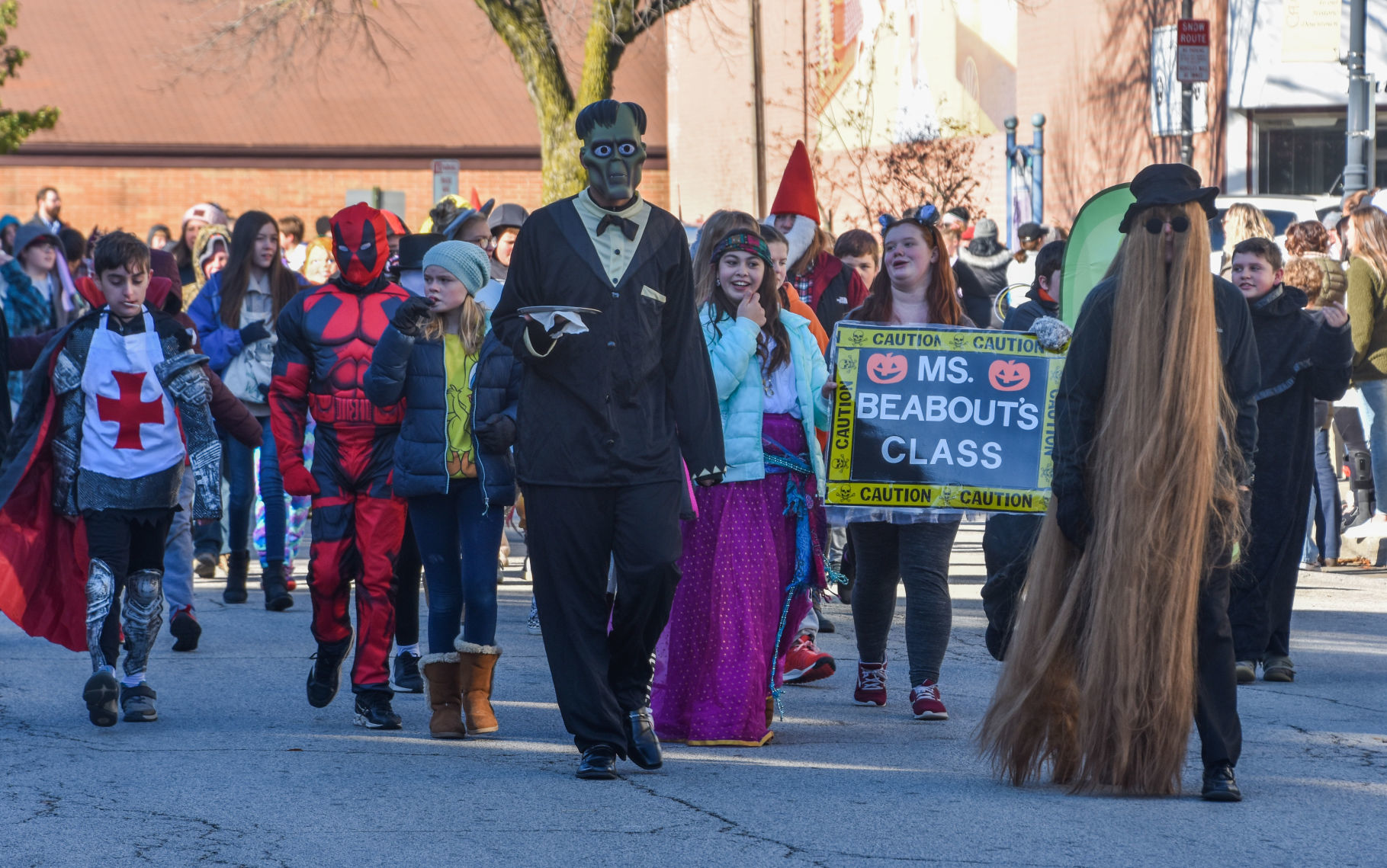 Jefferson Elementary School fall parade